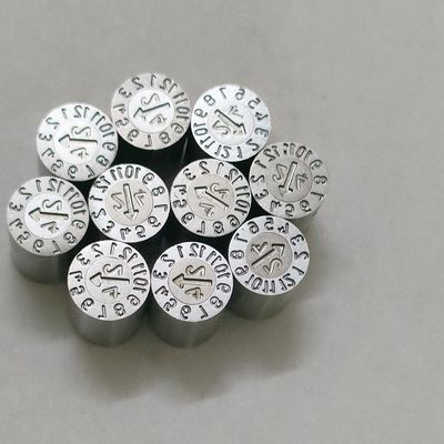 Wkładki datownika typu OPITZ - Regulowane stemple formujące ze stali nierdzewnej SUS420