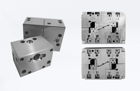 ASSAB Mold Steel Custom Non-Standard cores z precyzją 0,005 mm dla form opakowaniowych