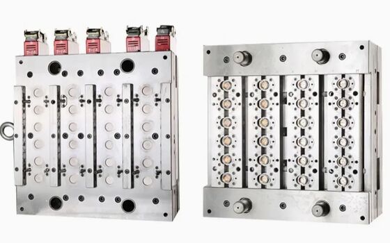 Forma na zakrętkę do butelki z wieloma wnękami | Narzędzia do szybkiego wtrysku wody mineralnej