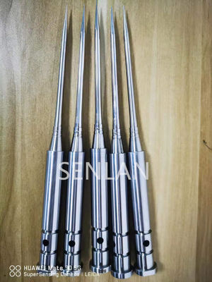 Nitryzowane H13 (SKD61) płaskie szpilki wyrzutnicze. Precyzyjne szpilki ostrza do odlewania.