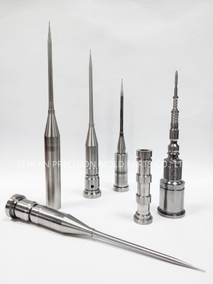 ±pm$0.005mm Tolerancy Core Pins. H13 (SKD61) Ejektor Pins for Medical Molds