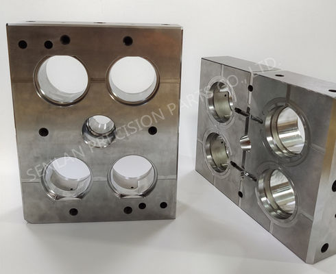 Blok wkładki gniazda ze stali formierskiej SS420 do form wtryskowych do tworzyw sztucznych opakowaniowych