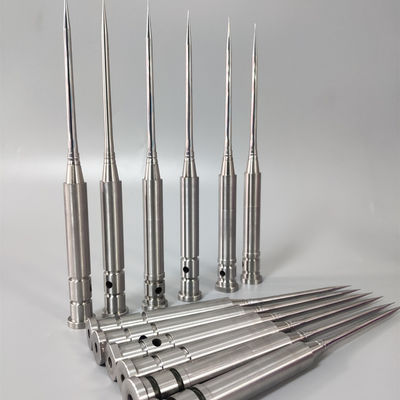 HSS Precision Core Pins. 0,005 mm Perpendicularity for Medical Molds.