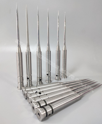 SS440C Piny do wkładania rdzenia formy do pipet medycznych z +/- 0,005 mm